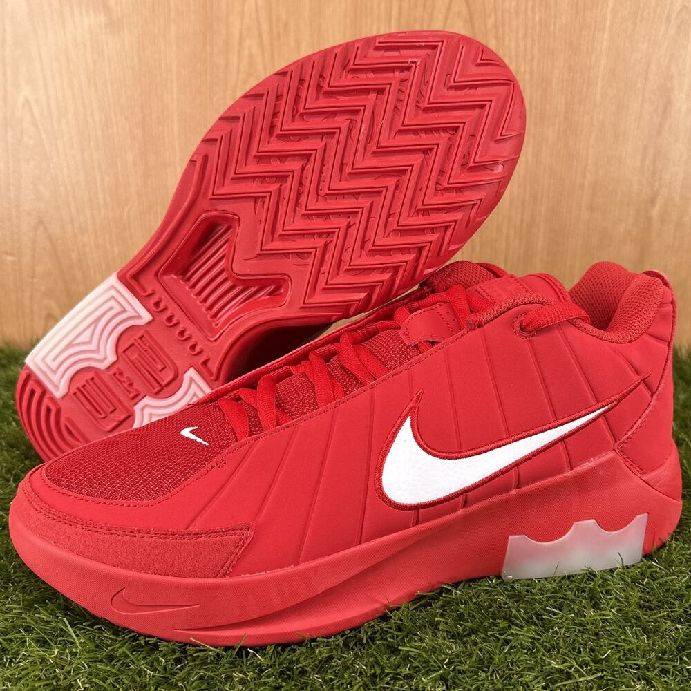 Nike LeBron Witness 9 University Red Basketball Shoes II7520-600 Mens Sz 10